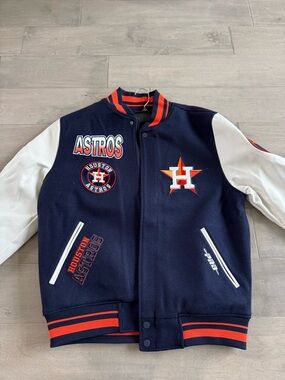 NWT Houston Astros Pro Standard Varsity Men’s Jacket Letterman size Large $230